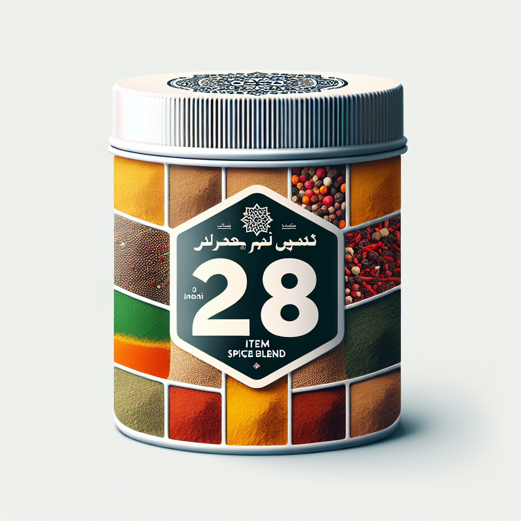 ادویه کاری 28 قلم