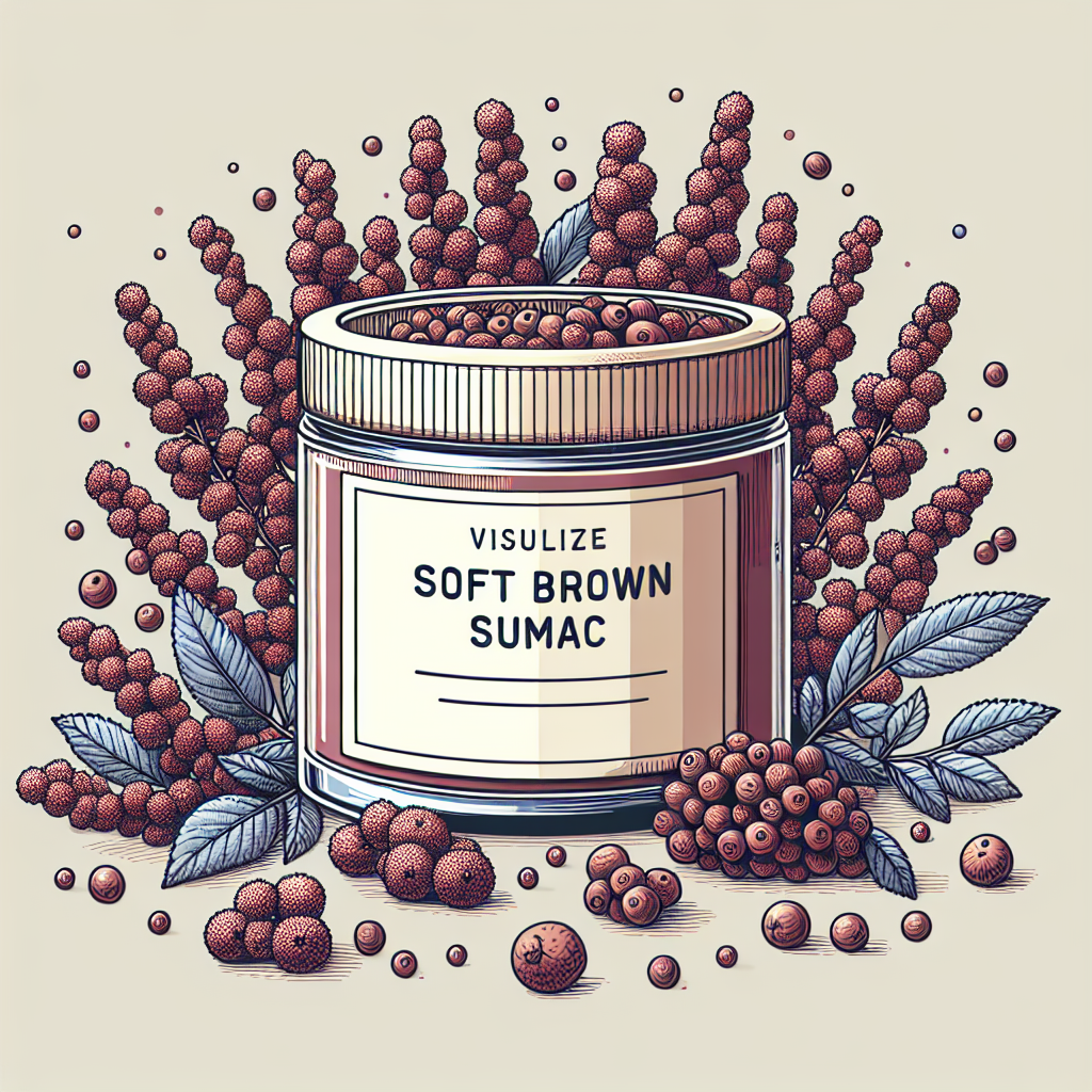 سماق قهوه ای نرم